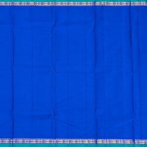 Hot Pink Handloom Korvai Kanchipuram Silk Saree With Kamalam Buttas