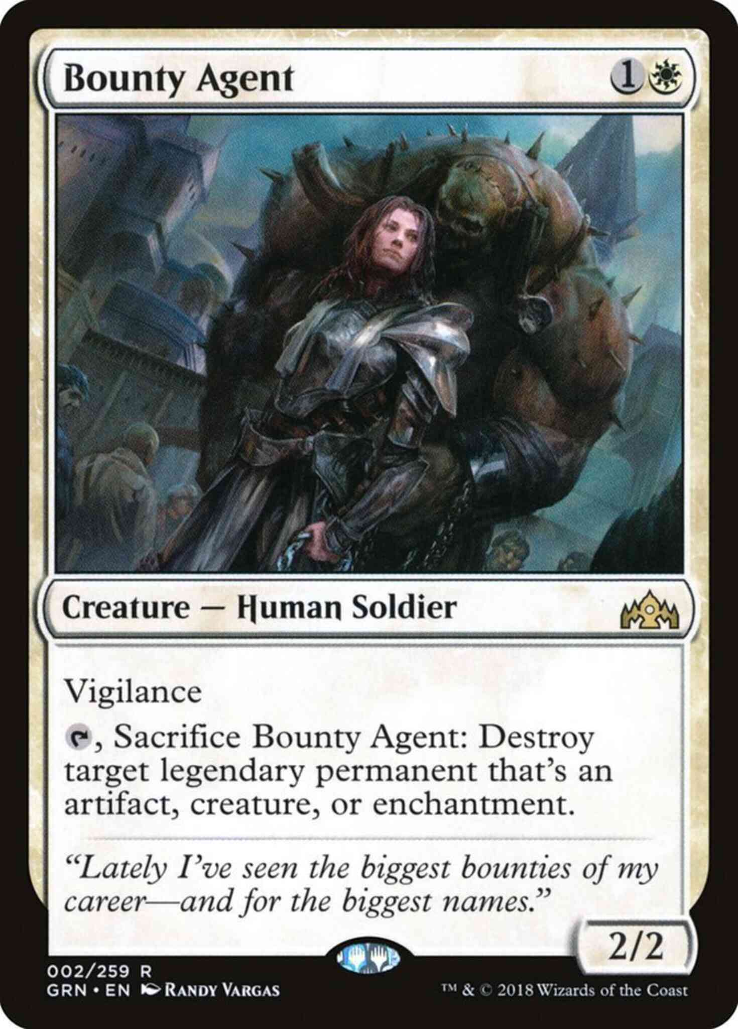 Bounty Agent [2] [Guilds of Ravnica] [Non-Foil]