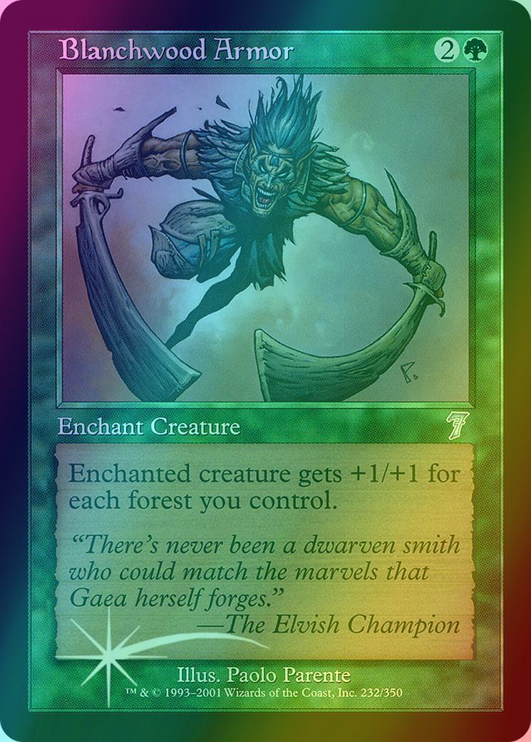 Blanchwood Armor [232x] [Seventh Edition] [Foil]