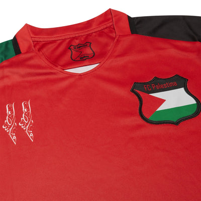 FC Palestina Palestine Flag Multi Football T Shirt