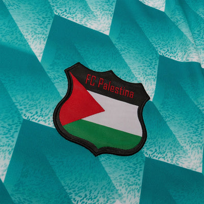FC Palestina Palestine Retro Green Football T Shirt