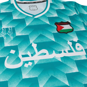 FC Palestina Palestine Retro Green Football T Shirt