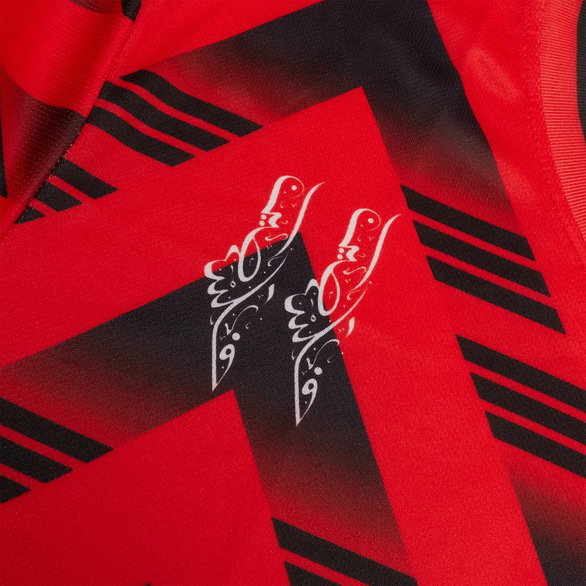 FC Palestina Palestine Retro Red Black Football T Shirt