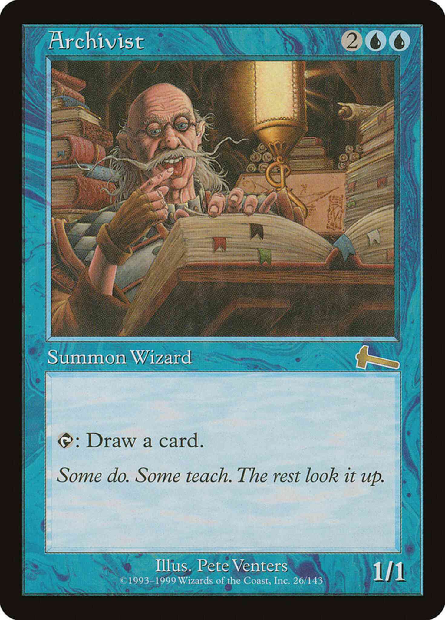 Archivist [26] [Urza's Legacy] [Non-Foil]