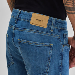 Dark Blue  Bootcut Jeans