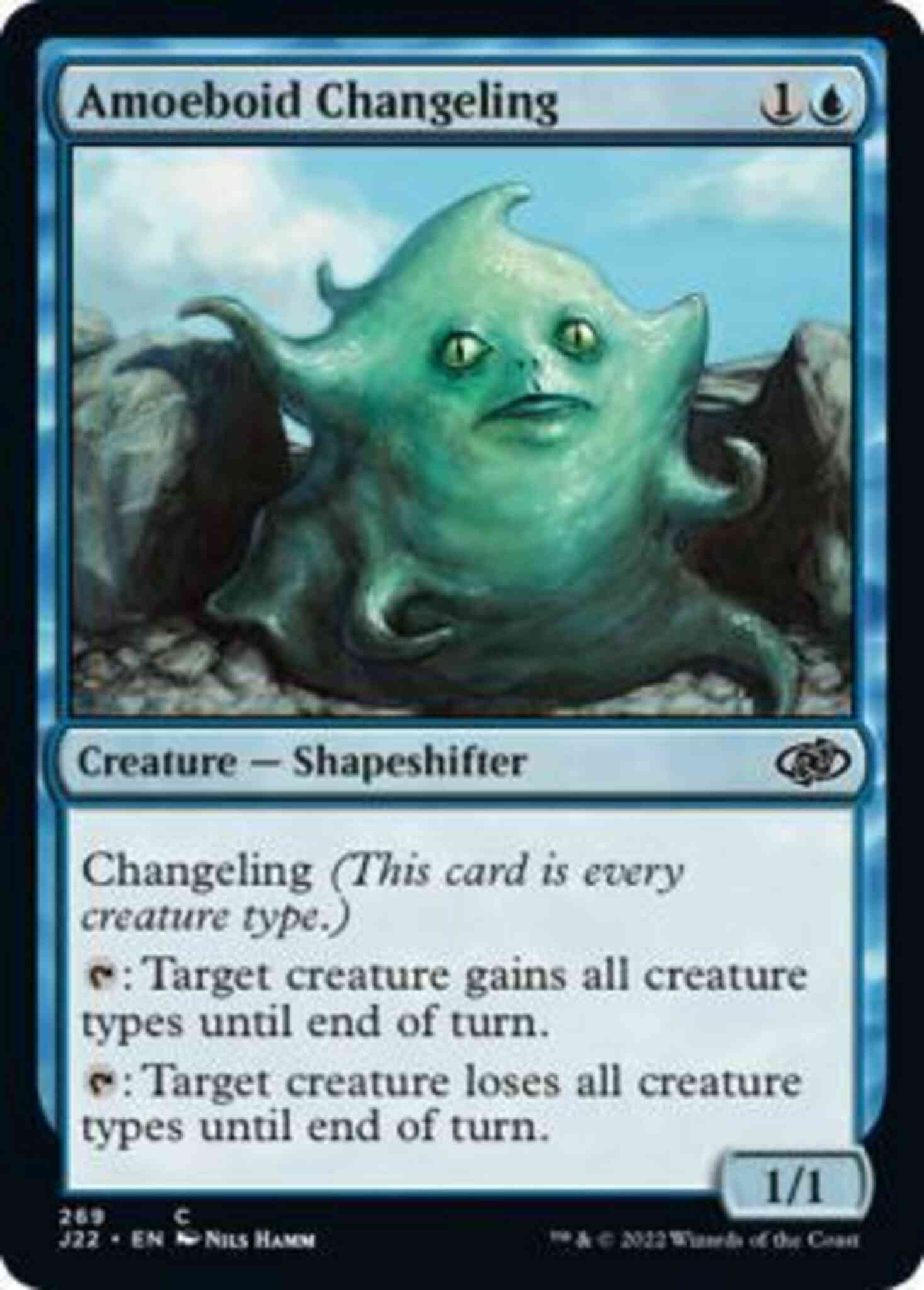 Amoeboid Changeling [269] [Jumpstart 2022] [Non-Foil]