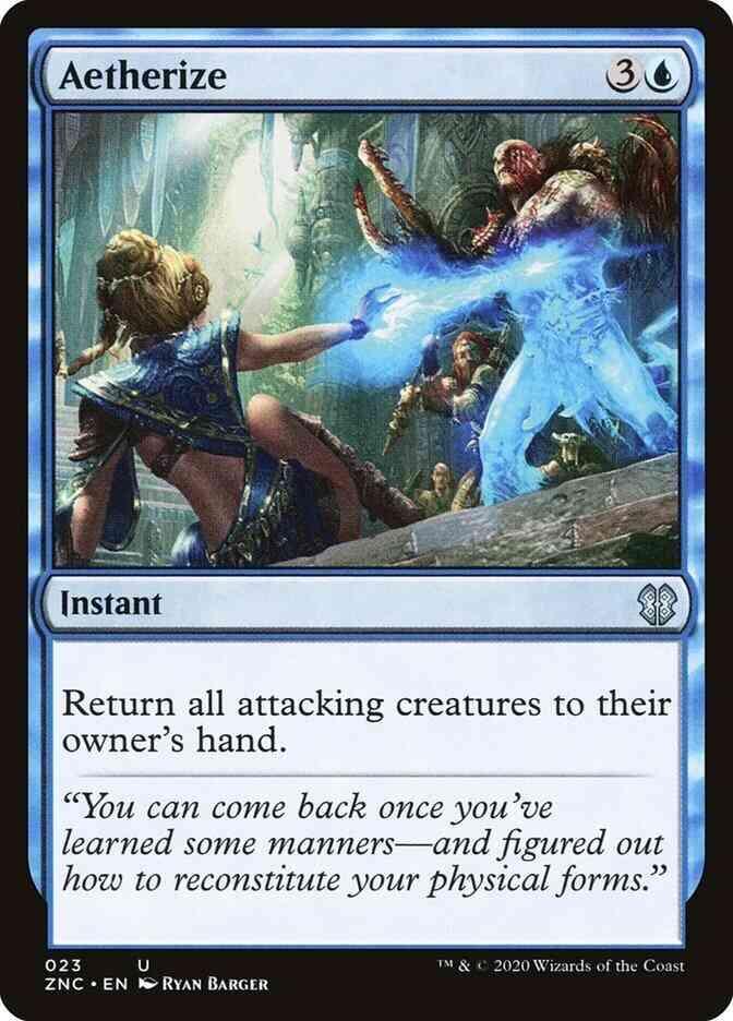 Aetherize [23] [Zendikar Rising Commander] [Non-Foil]