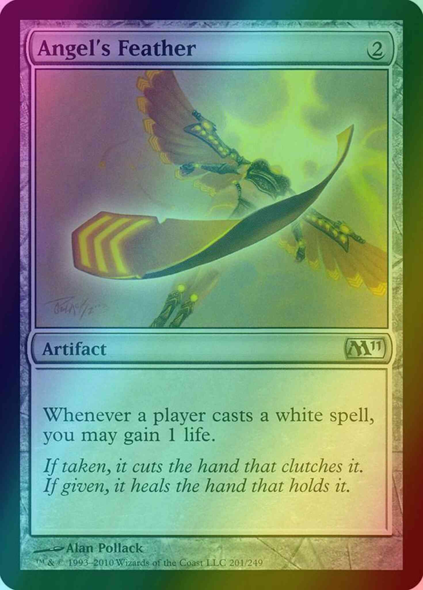 Angel's Feather [Magic 2011] [Foil]
