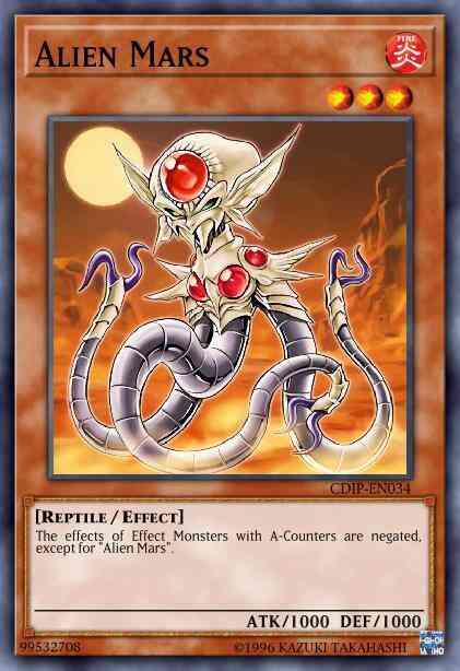 Alien Mars - CDIP-EN034 - Common - 1st Edition