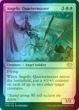Angelic Quartermaster [2] [Innistrad: Crimson Vow] [Foil]