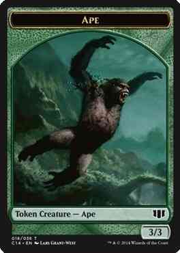 Ape Token (18) // Zombie Token (16) [Commander 2014 Tokens] [Non-Foil]