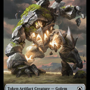 Blood Token (32) // Golem Token (37) [March of the Machine: Commander: Tokens] [Non-Foil]