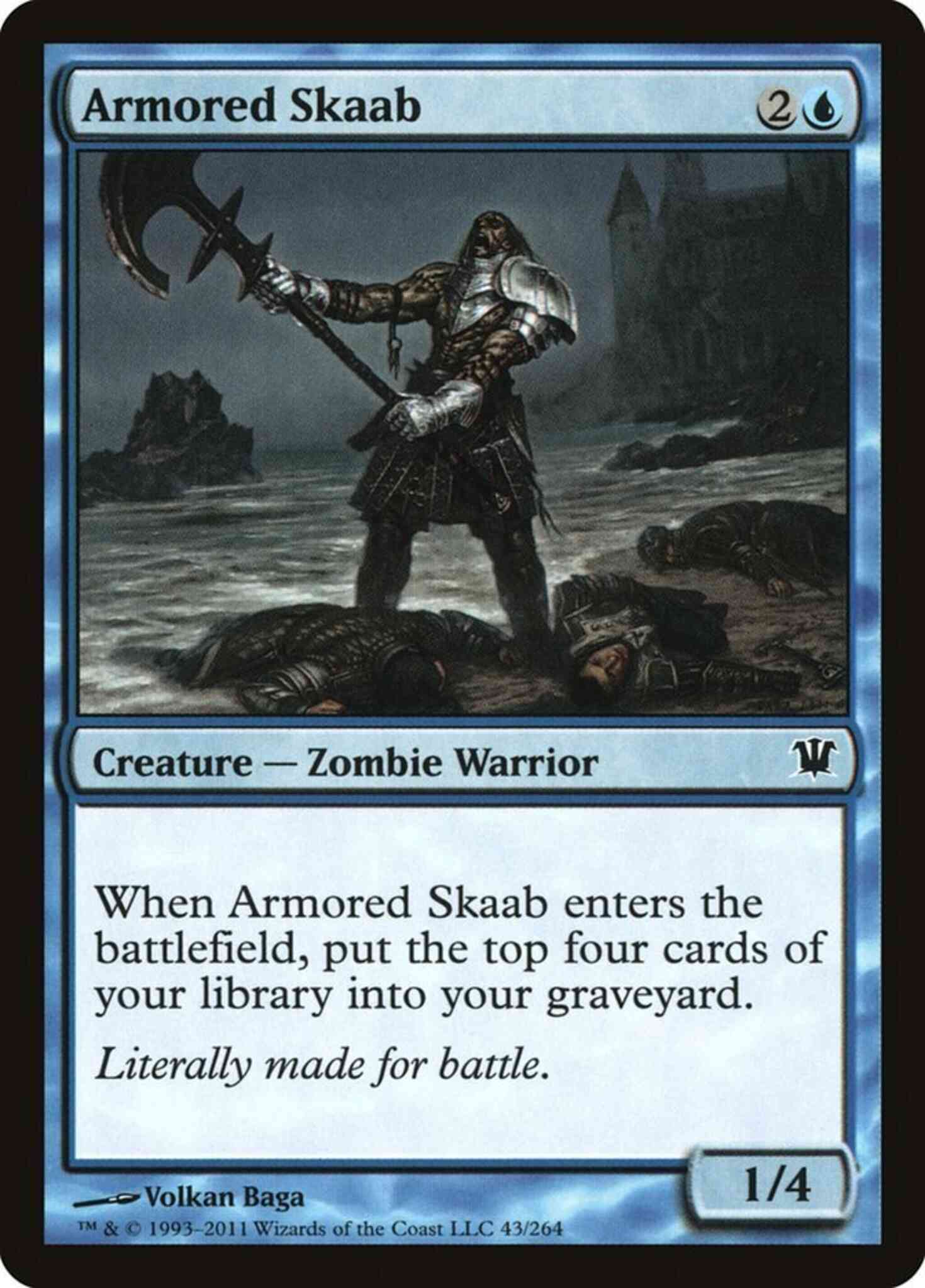 Armored Skaab [43] [Innistrad] [Non-Foil]