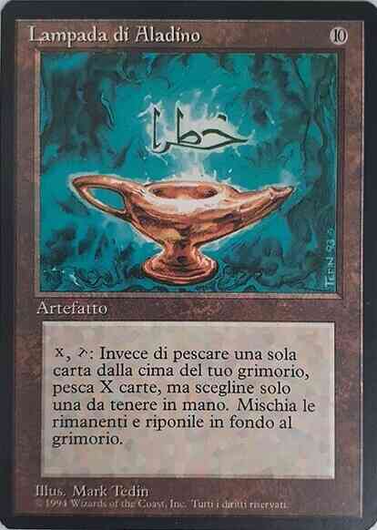 Aladdin's Lamp - Italian [231] [Foreign Black Border: Italian] [Non-Foil]