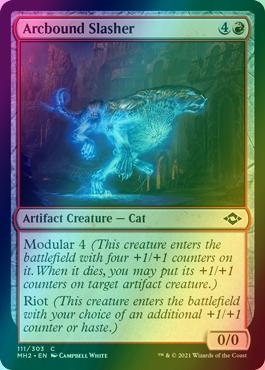 Arcbound Slasher [111] [Modern Horizons 2] [Foil]