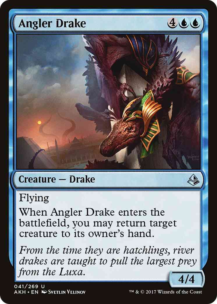 Angler Drake [41] [Amonkhet] [Non-Foil]