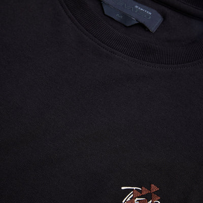 The Art Black Oversized Fit T-Shirt