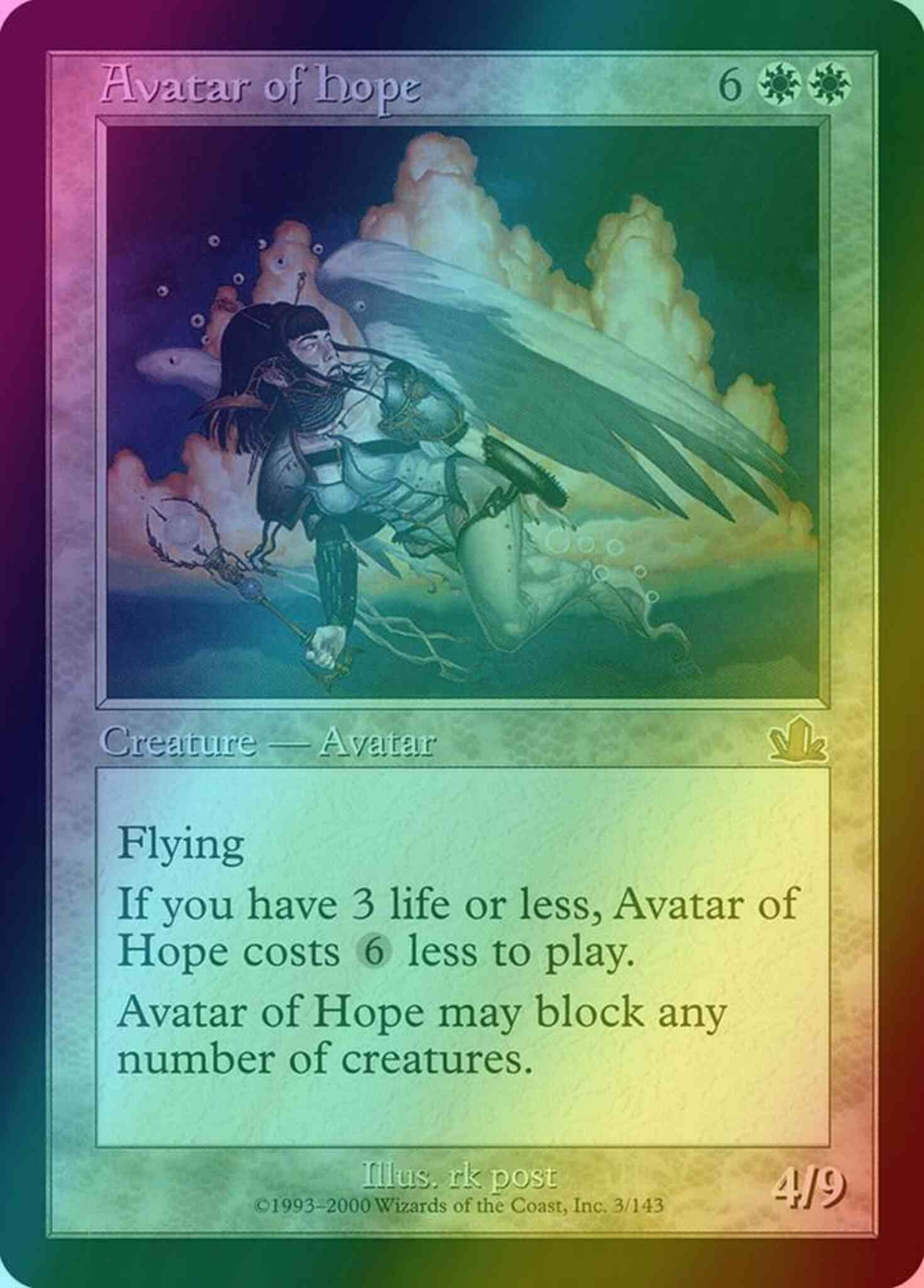 Avatar of Hope [3] [Prophecy] [Foil]