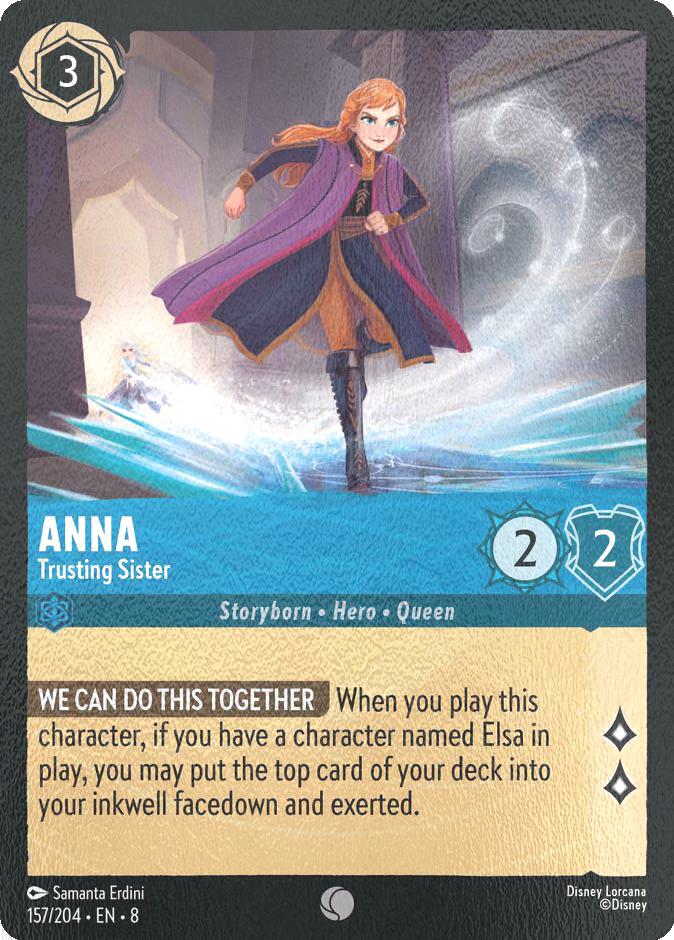 Anna - Trusting Sister - 157/204 [Reign of Jafar] [Cold Foil]