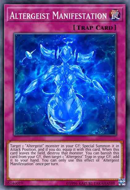 Altergeist Manifestation - MP18-EN216 - Super Rare - 1st Edition
