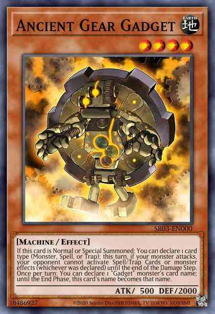Ancient Gear Gadget - LDS1-EN081 - Common - 1st Edition