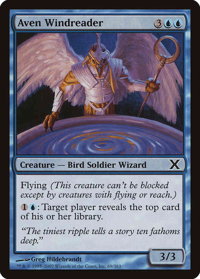 Aven Windreader [69] [Tenth Edition] [Non-Foil]