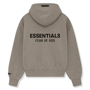 Fear Of God Essentials Classic Hood Homestead Heather Zip-Up Hoodie (SS25)