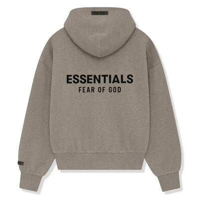 Fear Of God Essentials Classic Hood Homestead Heather Zip-Up Hoodie (SS25)