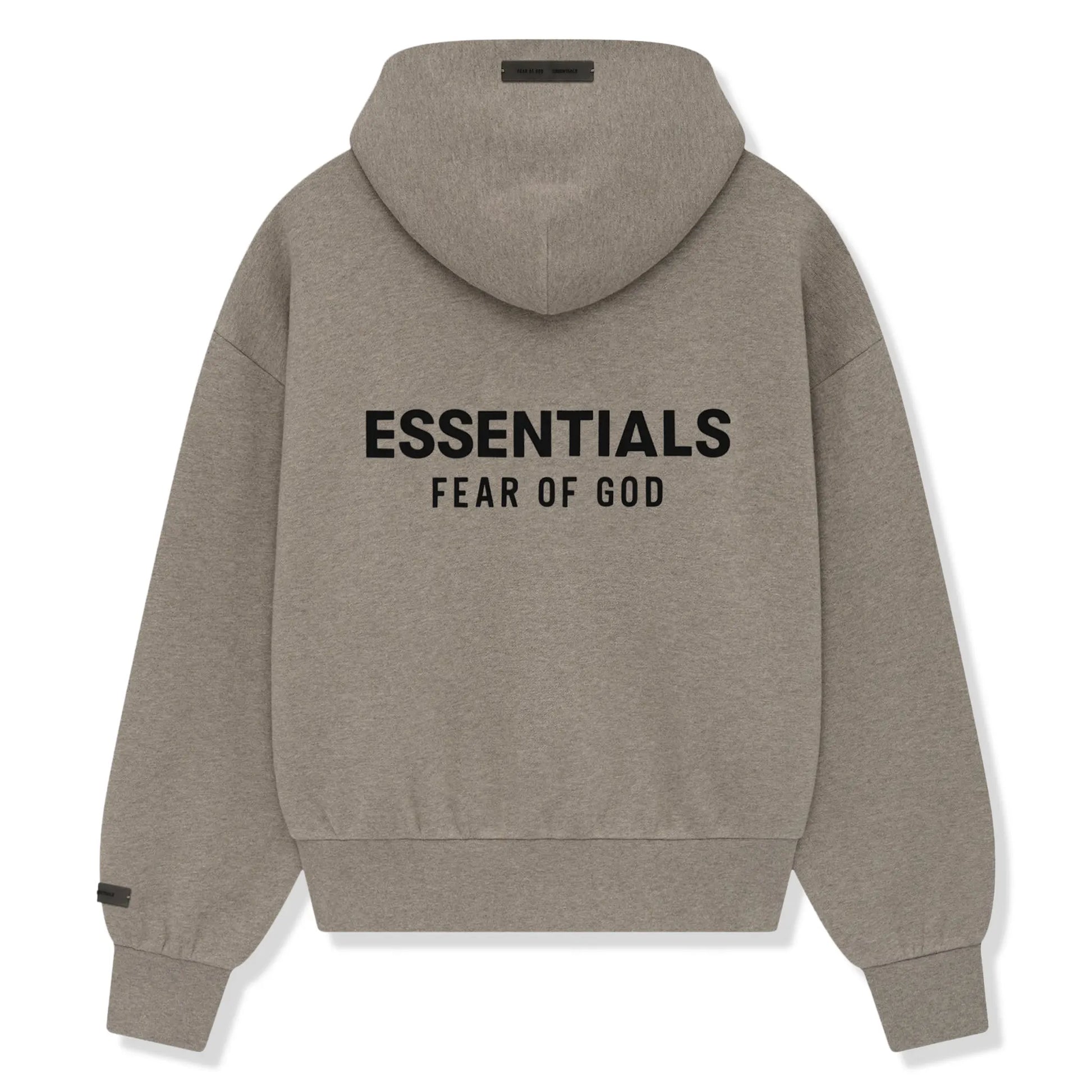 Fear Of God Essentials Classic Hood Homestead Heather Zip-Up Hoodie (SS25)
