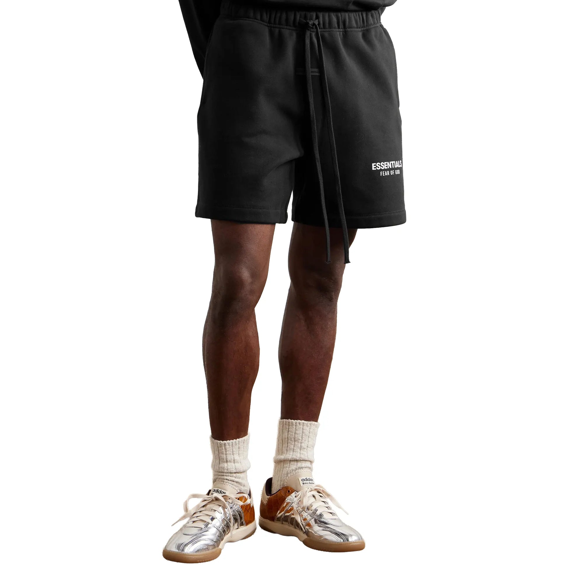 Fear Of God Essentials Classic Jet Black Shorts (SS24)