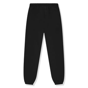 Fear Of God Essentials Classic Fit Jet Black Sweatpants (SS25)