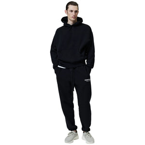 Fear Of God Essentials Classic Fit Jet Black Sweatpants (SS25)