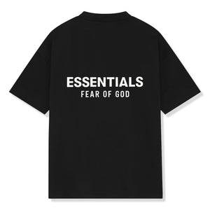Fear Of God Essentials Classic Jet Black T Shirt