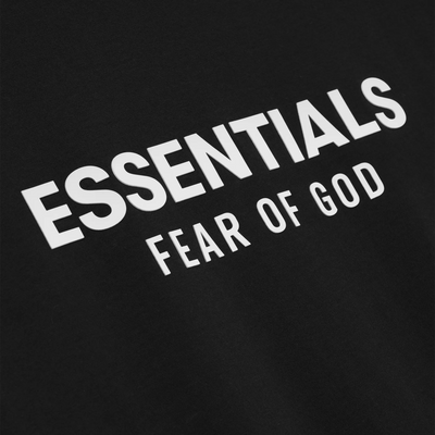 Fear Of God Essentials Classic Jet Black T Shirt
