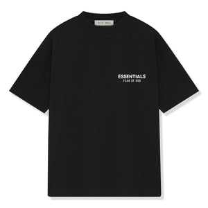 Fear Of God Essentials Classic Jet Black T Shirt
