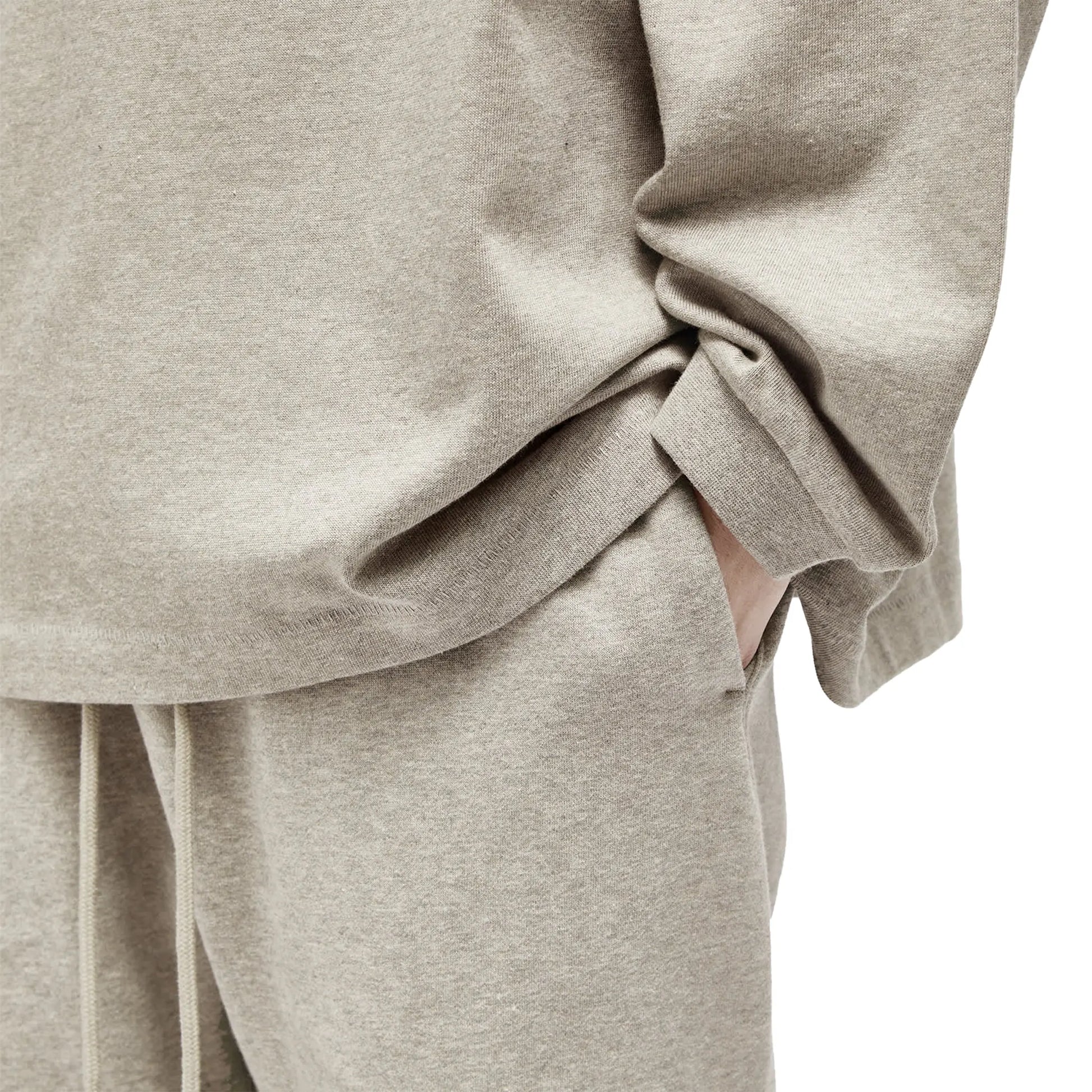 Fear Of God Essentials Core Collection Dark Heather Oatmeal Sweatpants (FW23)