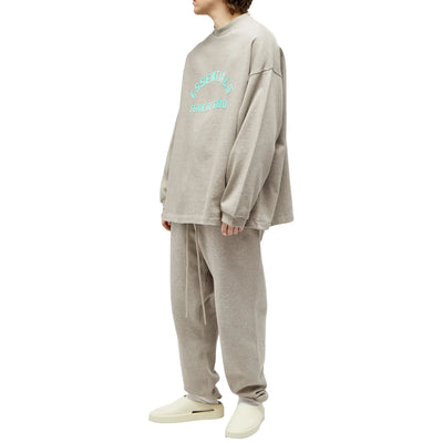 Fear Of God Essentials Core Collection Dark Heather Oatmeal Sweatpants (FW23)