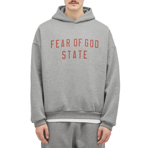 Fear Of God State Fleece Dark Heather Hoodie (FW24)