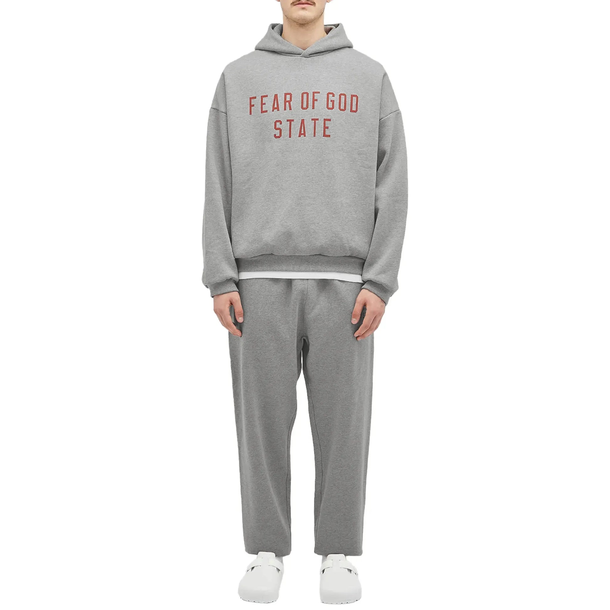 Fear Of God State Fleece Dark Heather Hoodie (FW24)