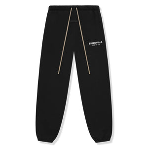 Fear Of God Essentials Fleece Black Sweatpants (FW24)