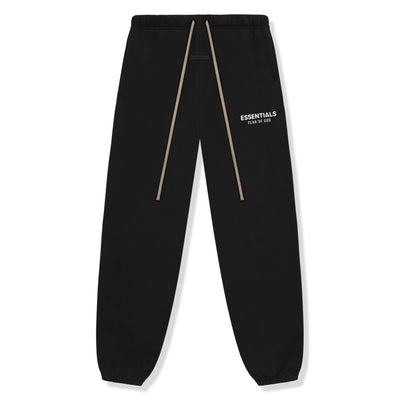 Fear Of God Essentials Fleece Black Sweatpants (FW24)