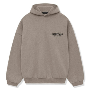 Fear Of God Essentials Fleece Heather Grey Hoodie (FW24)