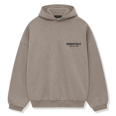 Fear Of God Essentials Fleece Heather Grey Hoodie (FW24)