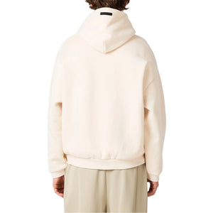 Fear Of God Essentials Fleece Shell White Hoodie (FW24)
