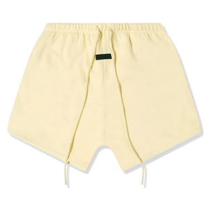 Fear Of God Essentials Garden Yellow Shorts (FW23)