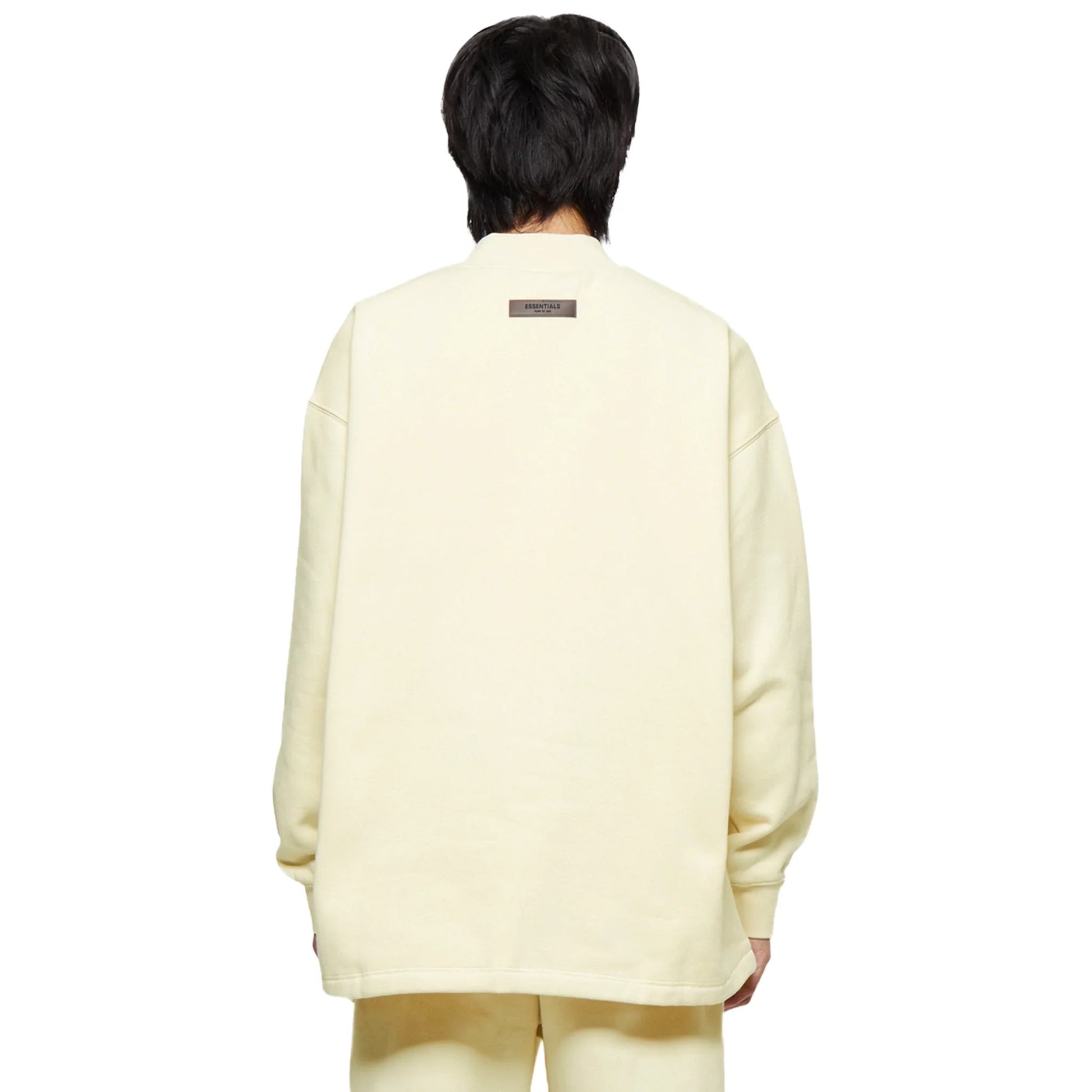 Fear Of God Essentials Relaxed Egg Shell Crewneck (FW22)
