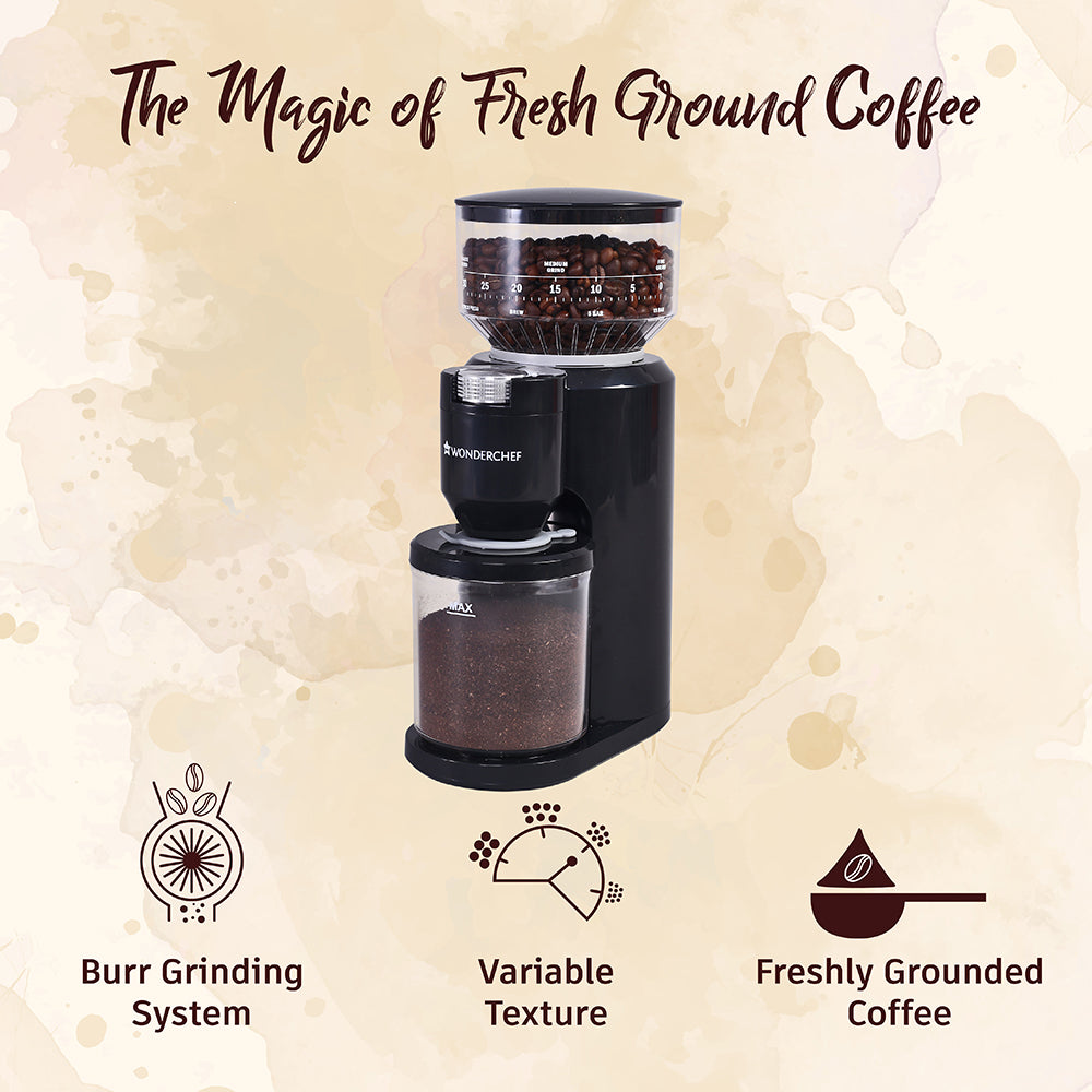 Wonderchef Renewed Regalia Electric Coffee Grinder