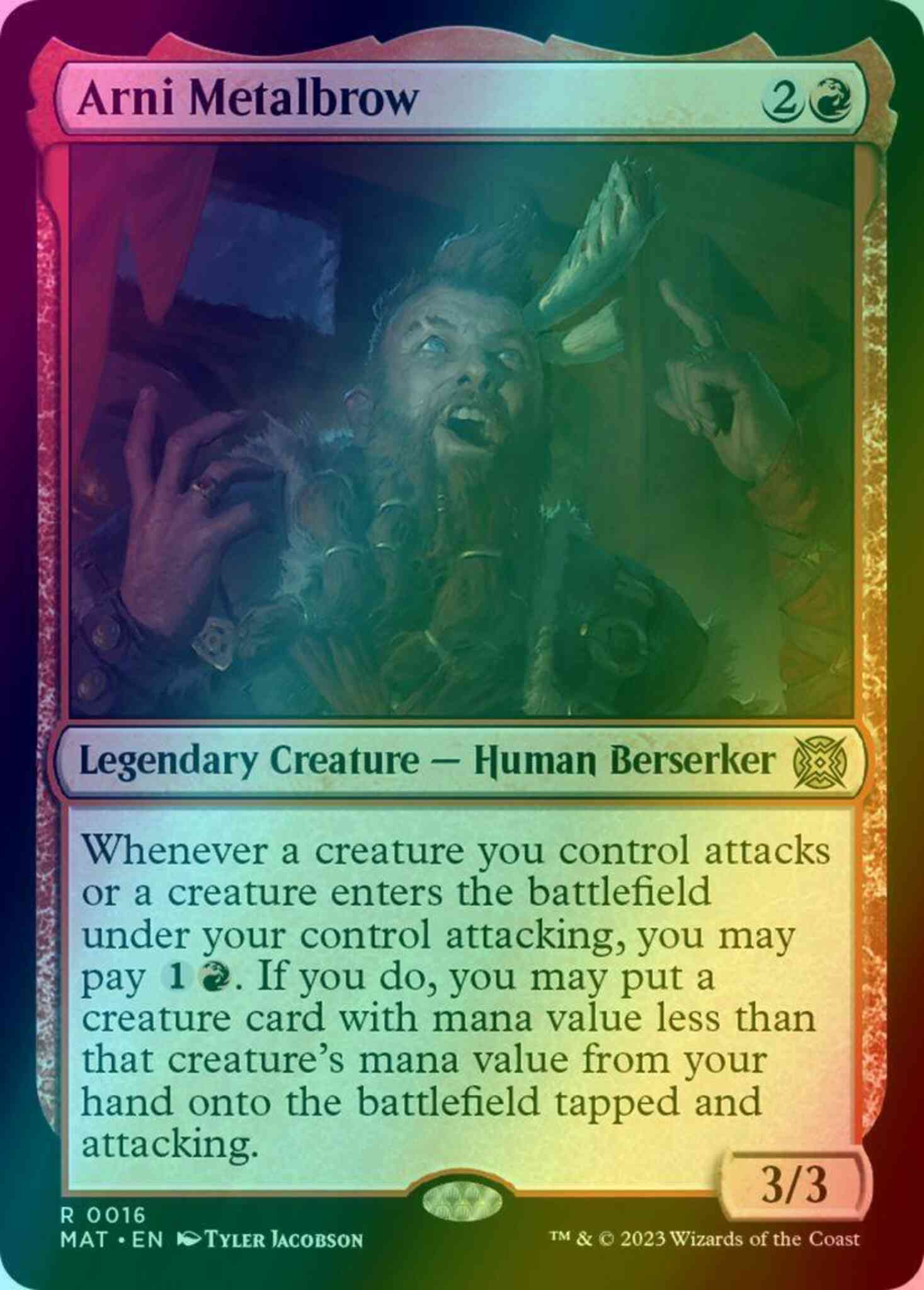Arni Metalbrow [16] [March of the Machine: The Aftermath] [Foil]