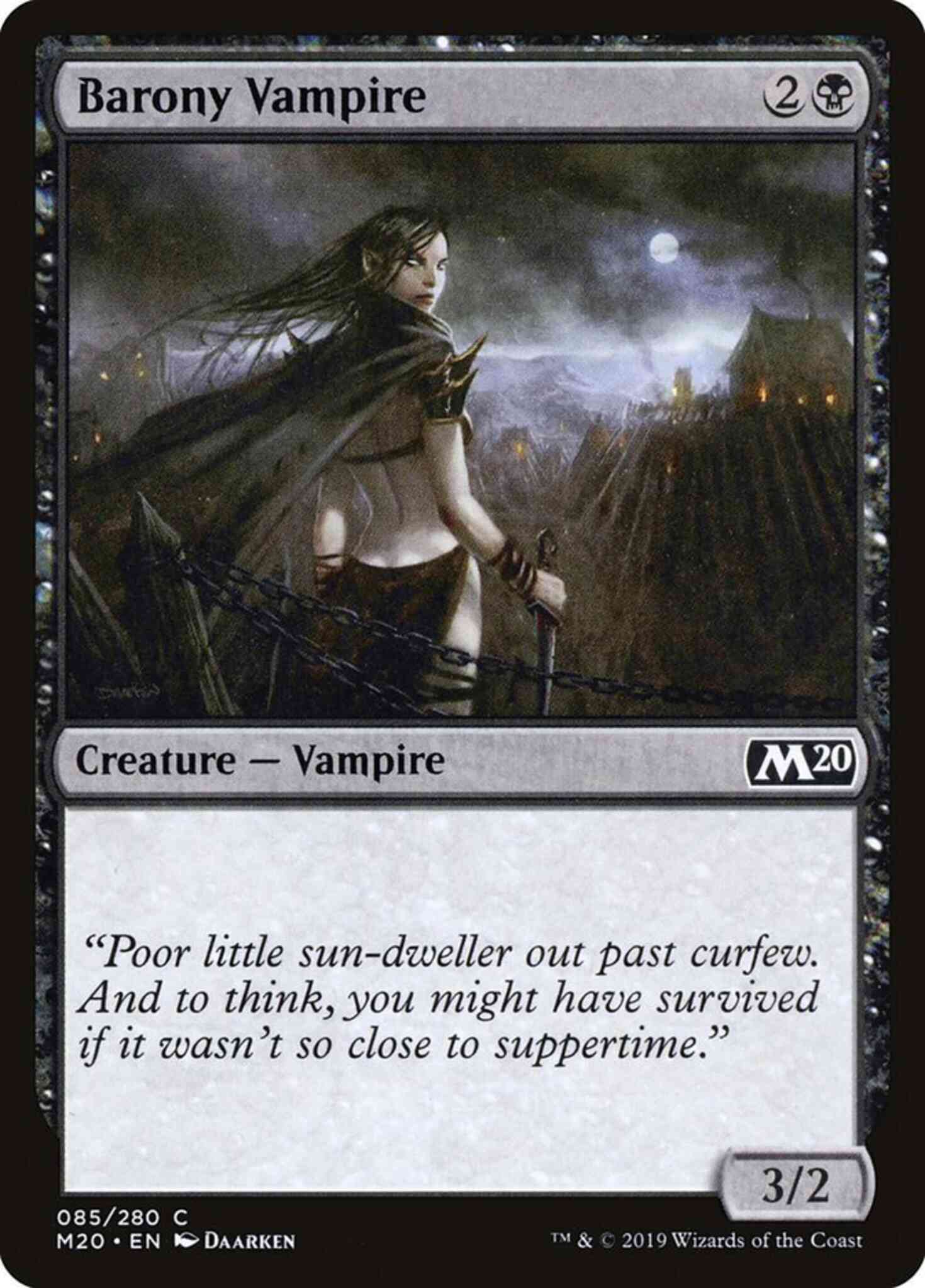 Barony Vampire [85] [Core Set 2020] [Non-Foil]
