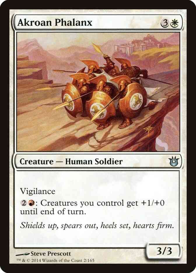 Akroan Phalanx [2] [Born of the Gods] [Non-Foil]